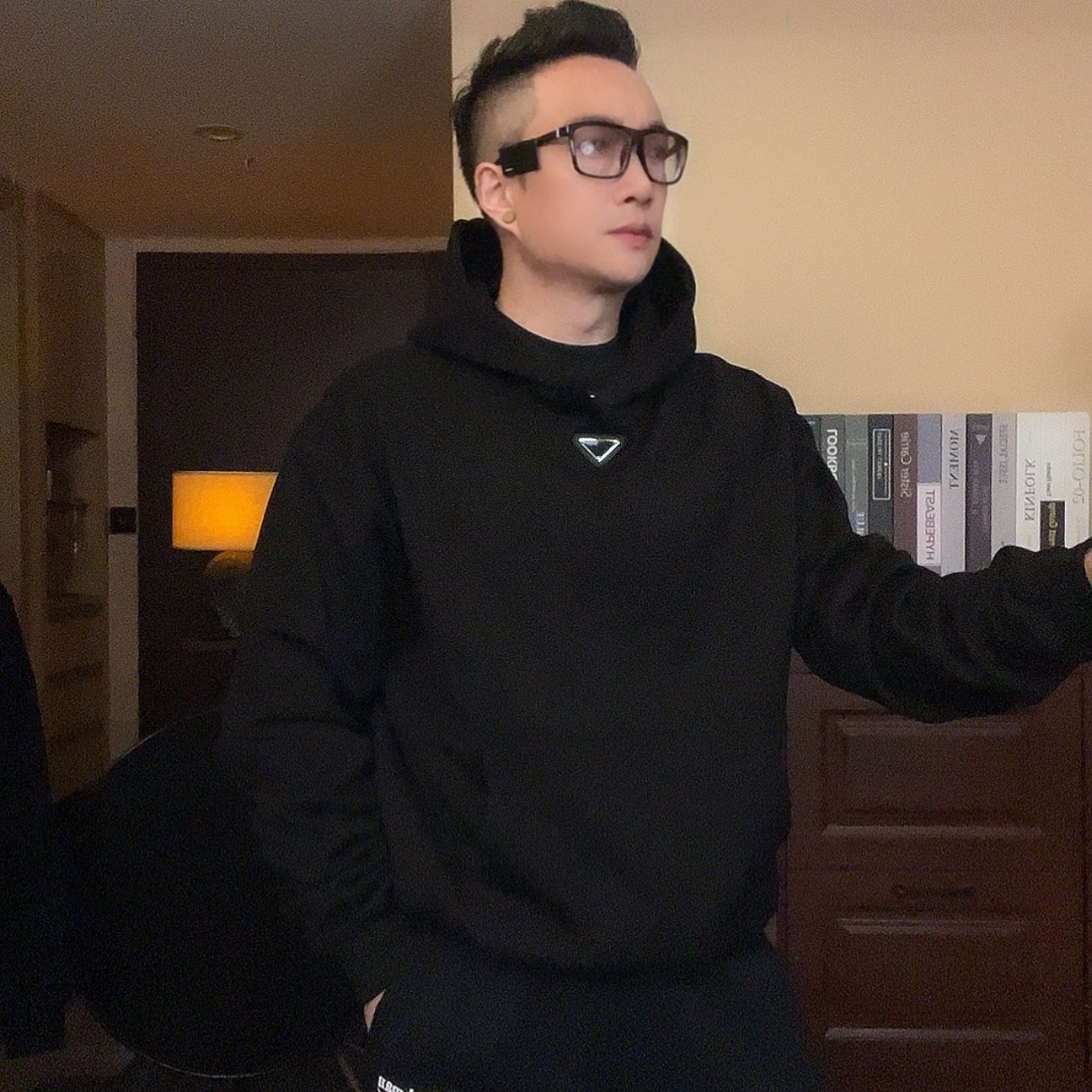 BANSUISDGA【肖】25SS时尚宽松2【三角卫衣】男女大版