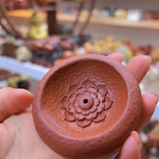 紫砂茶宠紫砂雕塑香插