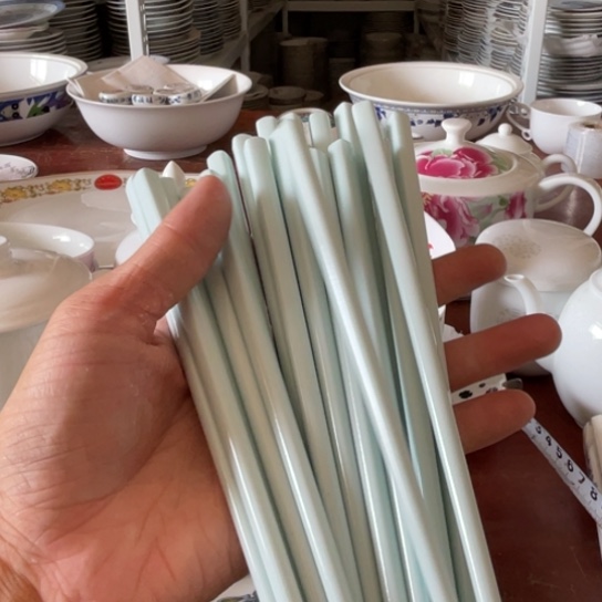 瓷片陶瓷陶瓷10双青釉