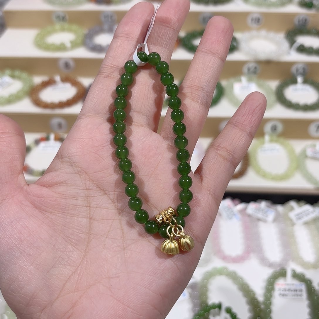 和田玉手链未镶嵌a