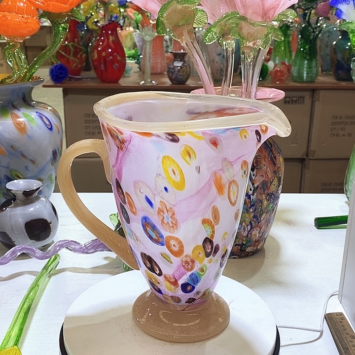 牛***花花瓶高25厘米口径16厘米