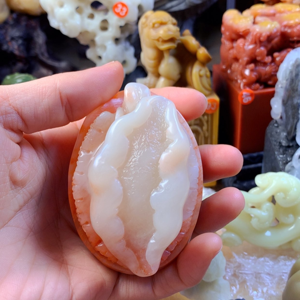 【闪购商品】寿山石寿山石纯手工雕刻