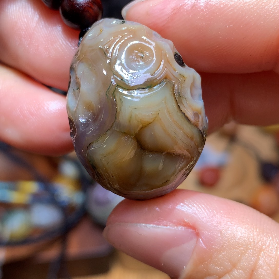 未镶嵌玛瑙/玉髓珠宝半成品