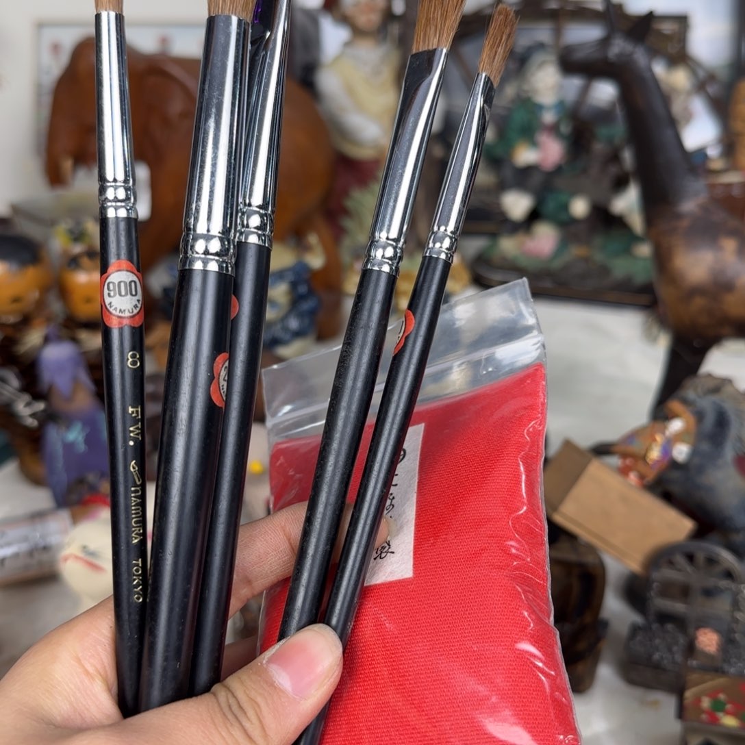 秋***萌瓷片茶室摆件茶室摆件