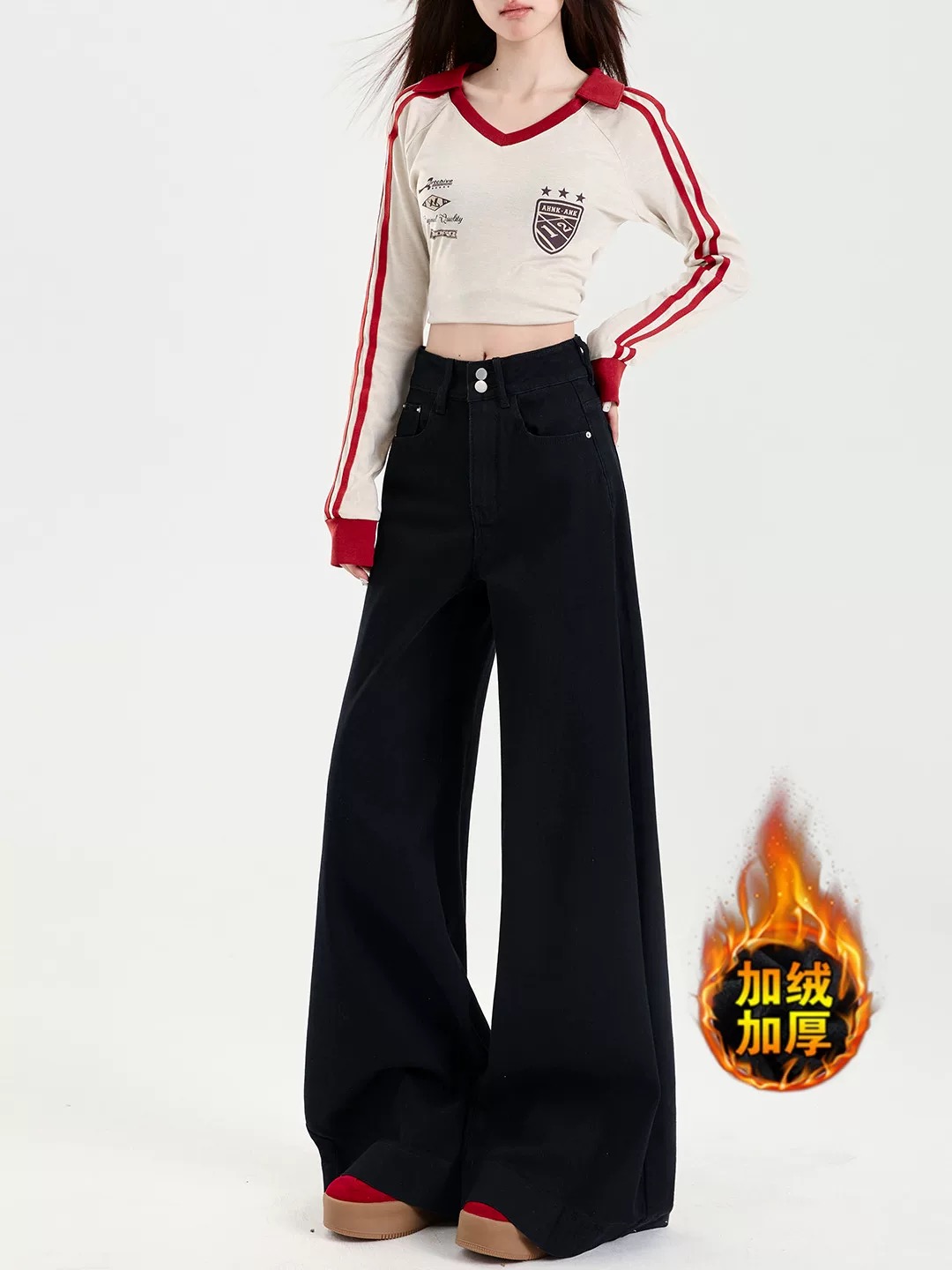 非主图款【ABCD】牛仔裤加绒拍满2条送皮带部分微瑕