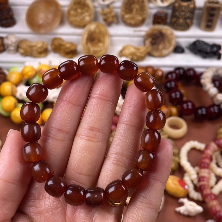 驼骨其他牦牛角桶珠10