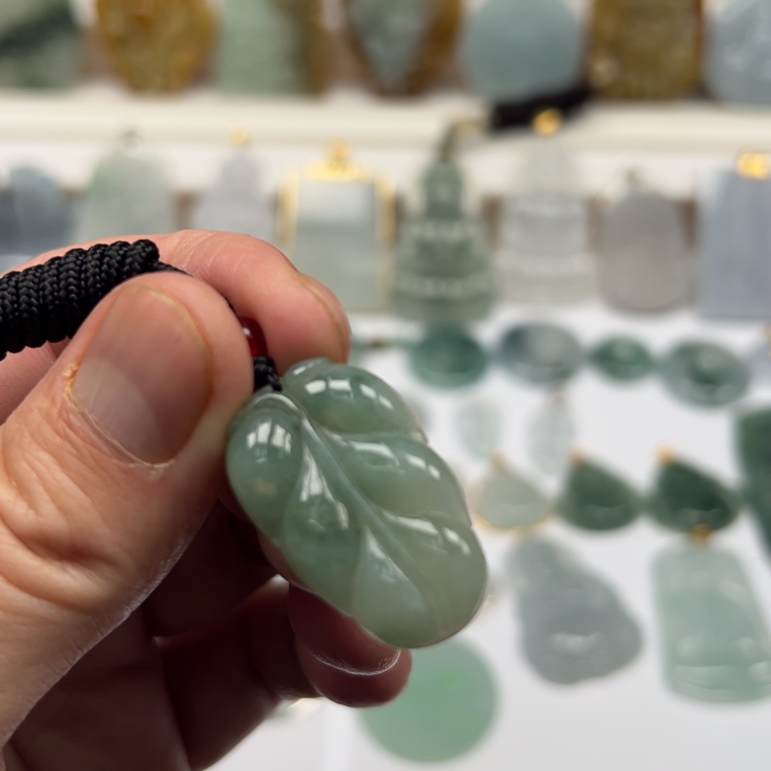 翡翠18K金镶嵌手链翡翠