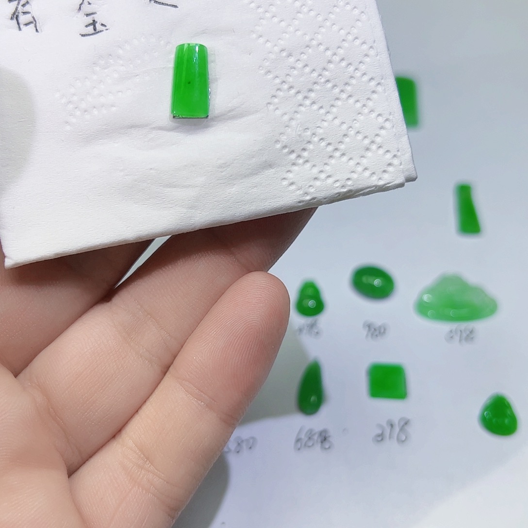 裸石翡翠天然缅甸A货翡翠