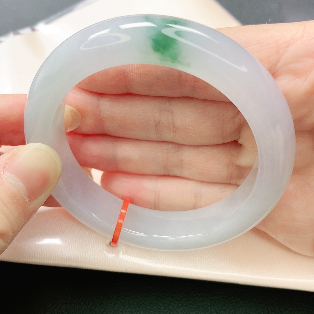 翡翠手镯未镶嵌缅甸天然A货翡翠