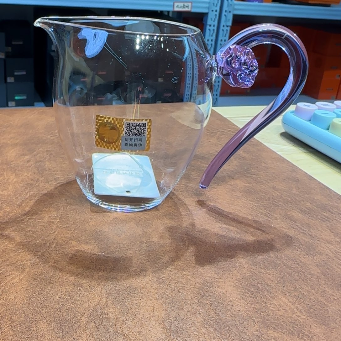 禾器怡莲公道杯浅紫色