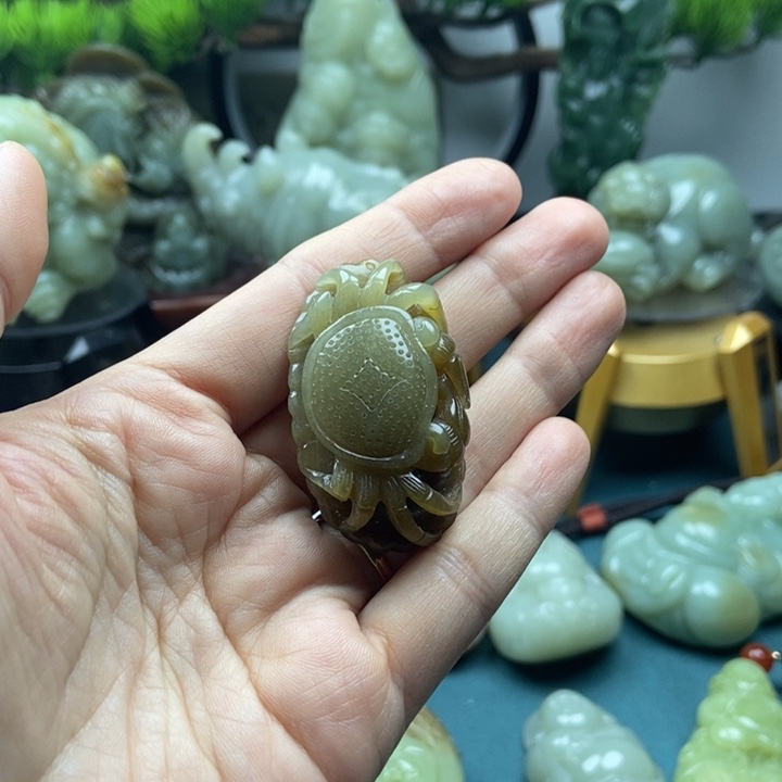 和田玉挂件未镶嵌德****福