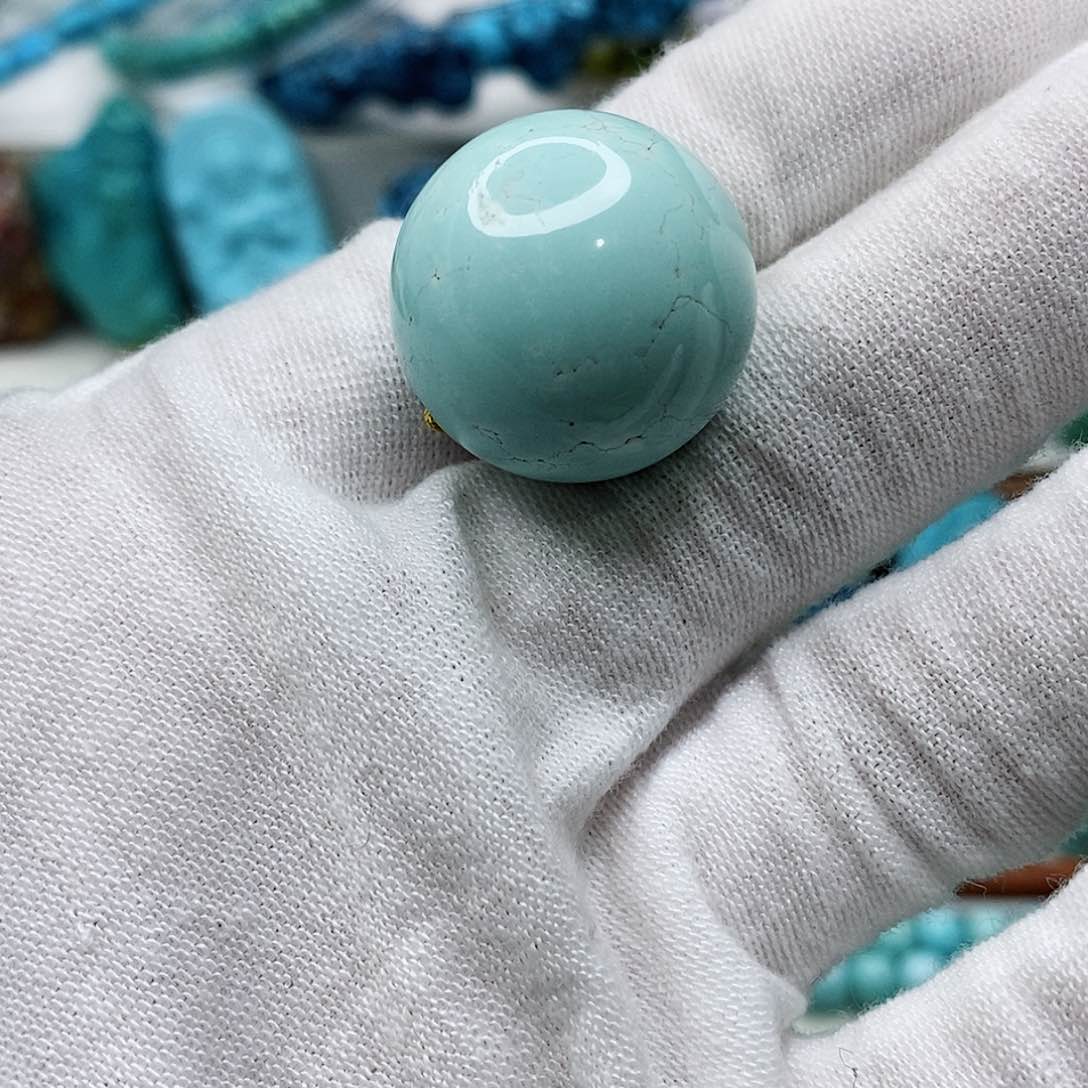 绿松石珠宝奇石未镶嵌៚****