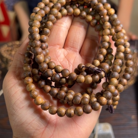 手串沉香白棋12克卡0.6多样性发1条