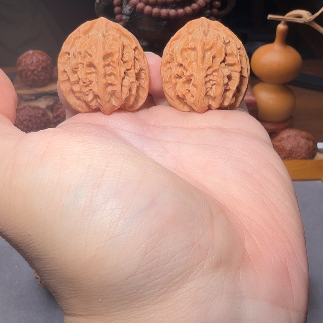 文玩核桃把件35.5尺寸王坪村一代苹果园