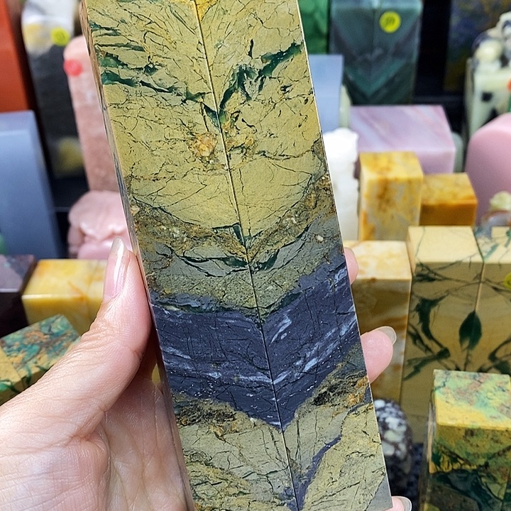 百***来青田石印石四川石头