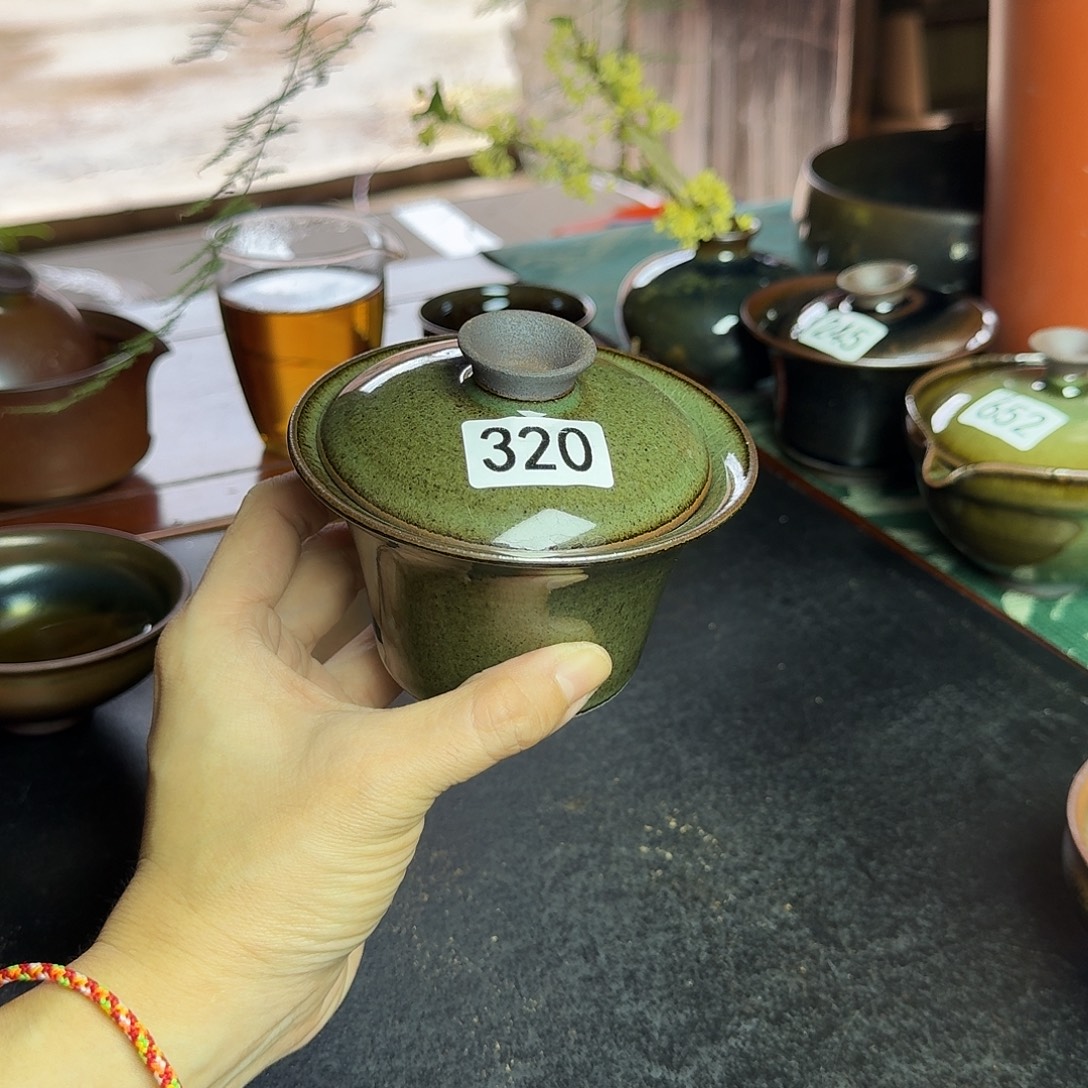 茶盏320 今日福利罗莉柴烧主人杯盖碗