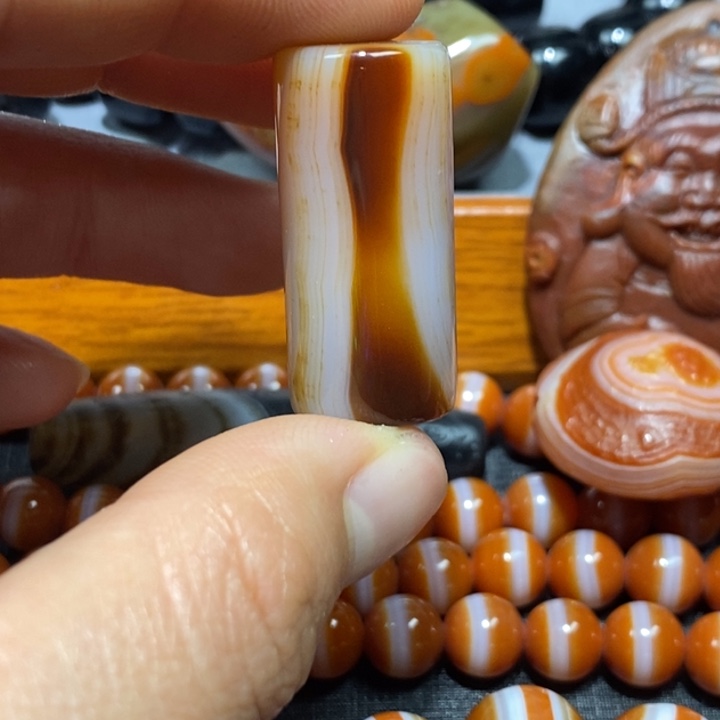 玛瑙/玉髓未镶嵌颈饰