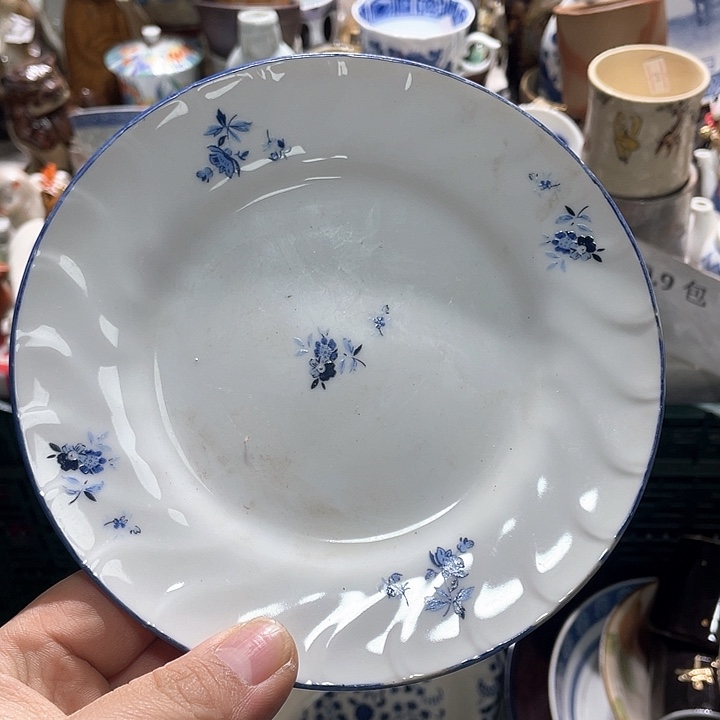 瓷片在一起的时候就是不知道