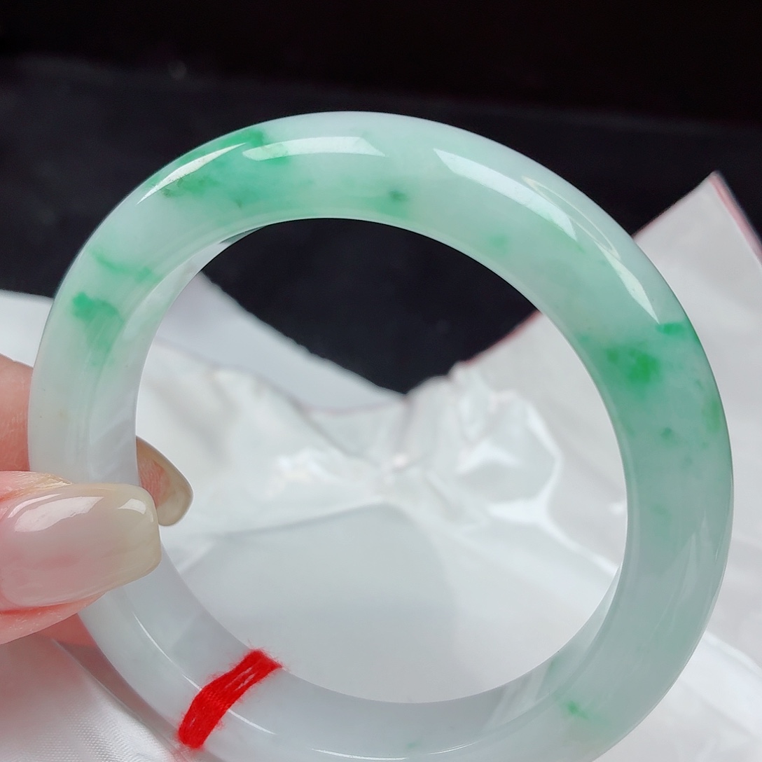 未镶嵌手镯翡翠56.