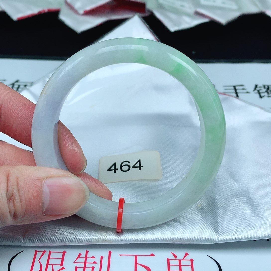 翡翠手镯未镶嵌圈57