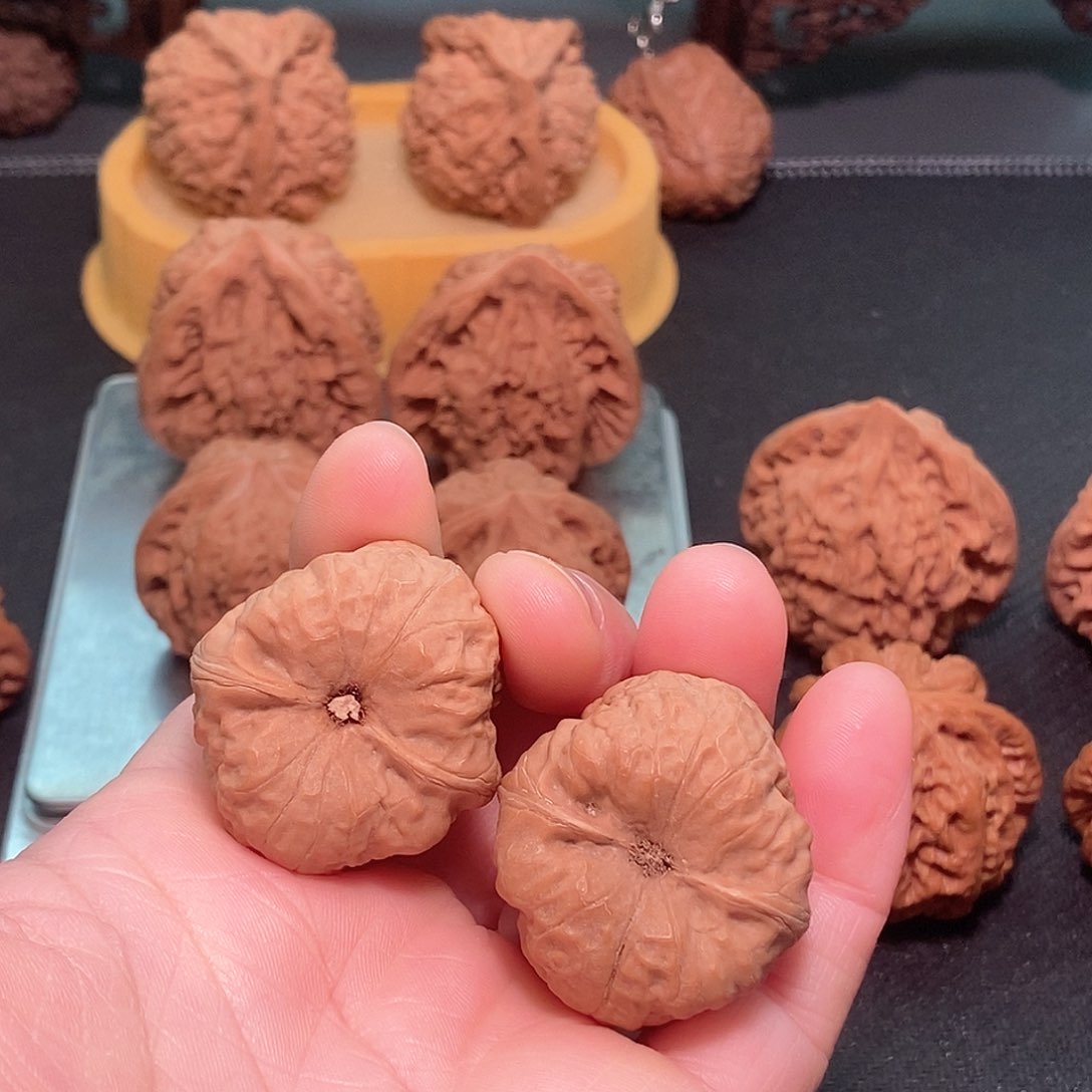 吊坠文玩核桃古蝉32/5尺