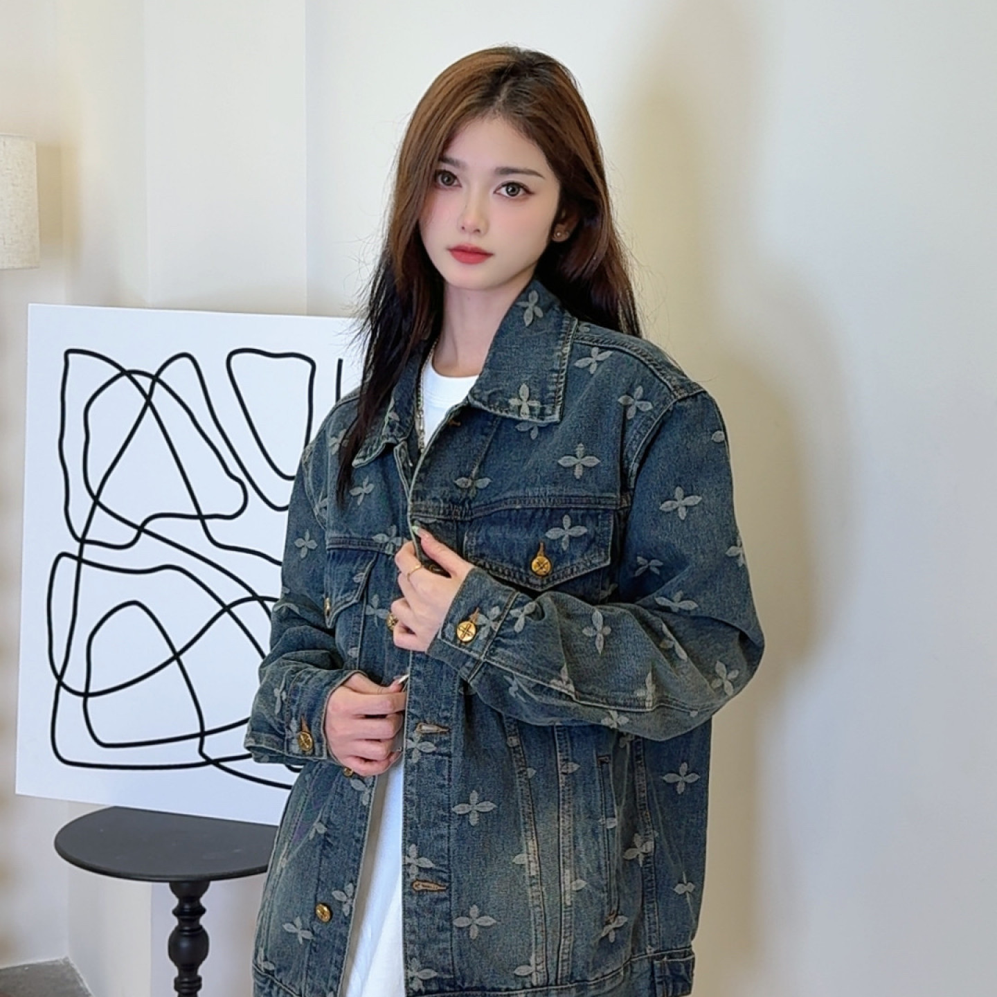 【阳阳专属】-时尚百搭潮流衬衫-1035-84链接