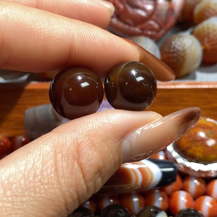 玛瑙/玉髓未镶嵌颈饰