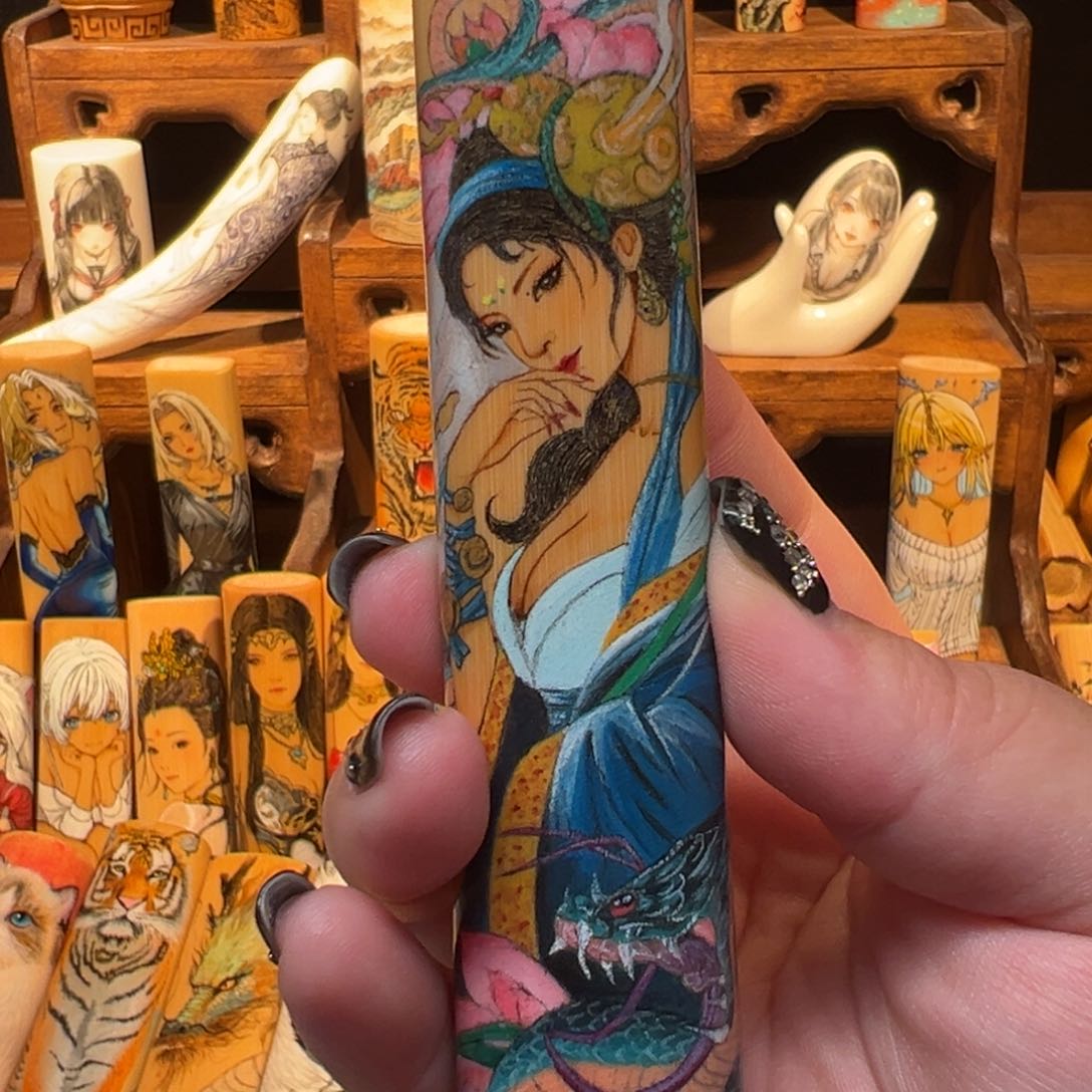 N****卷手工针刺子墨青蛇福利