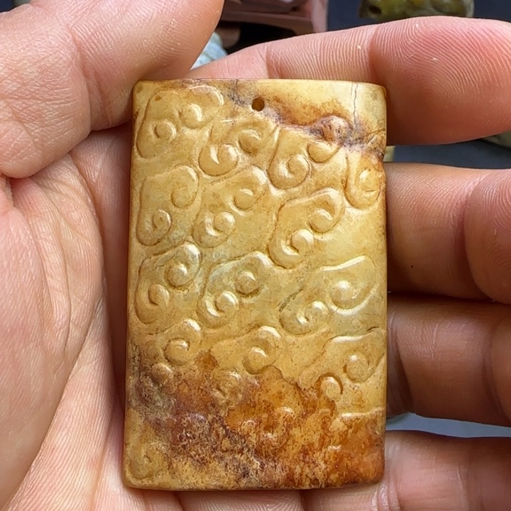 和田玉挂件未镶嵌摩*宝