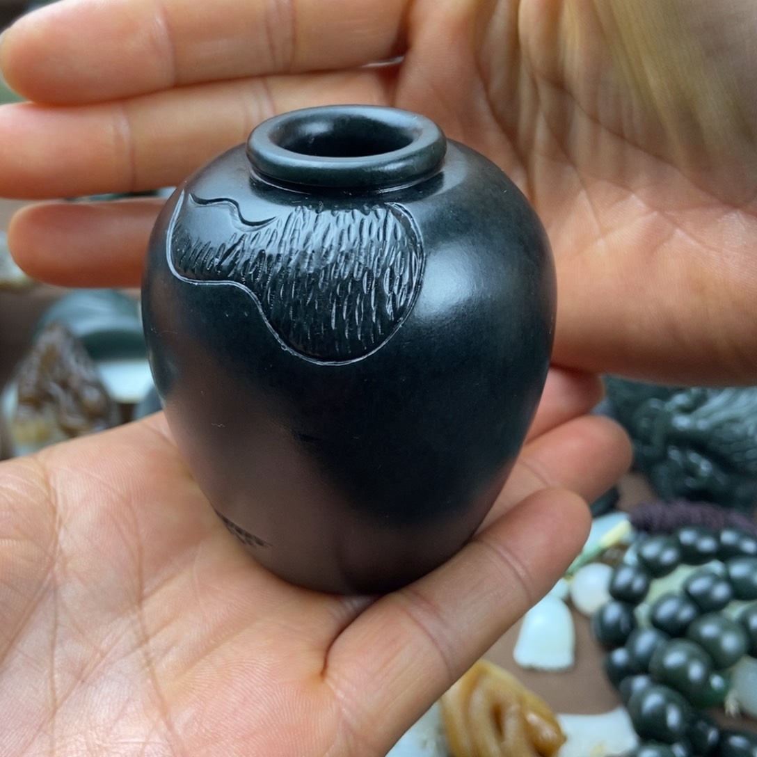 和田玉摆件未镶嵌A****