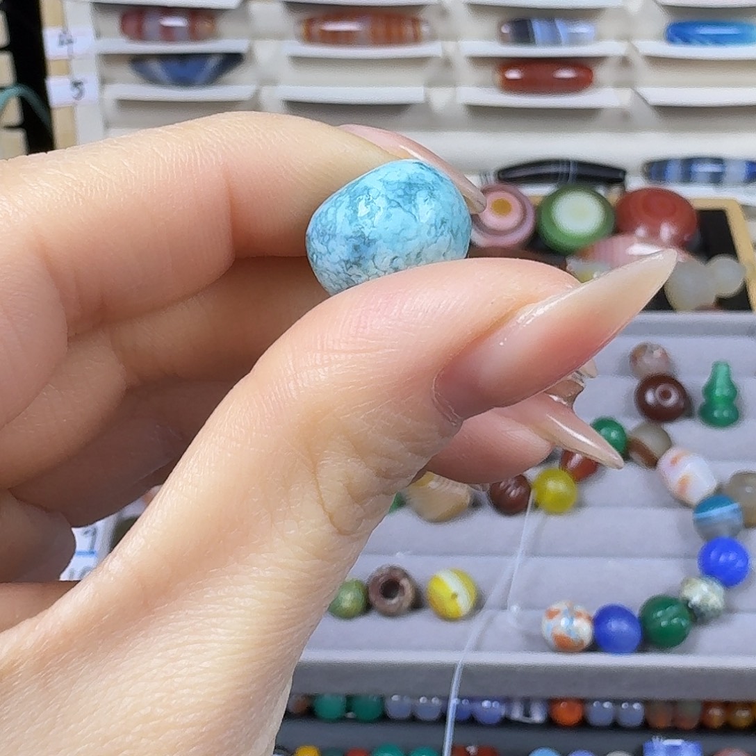 贝***鼠玛瑙/玉髓未镶嵌颈饰