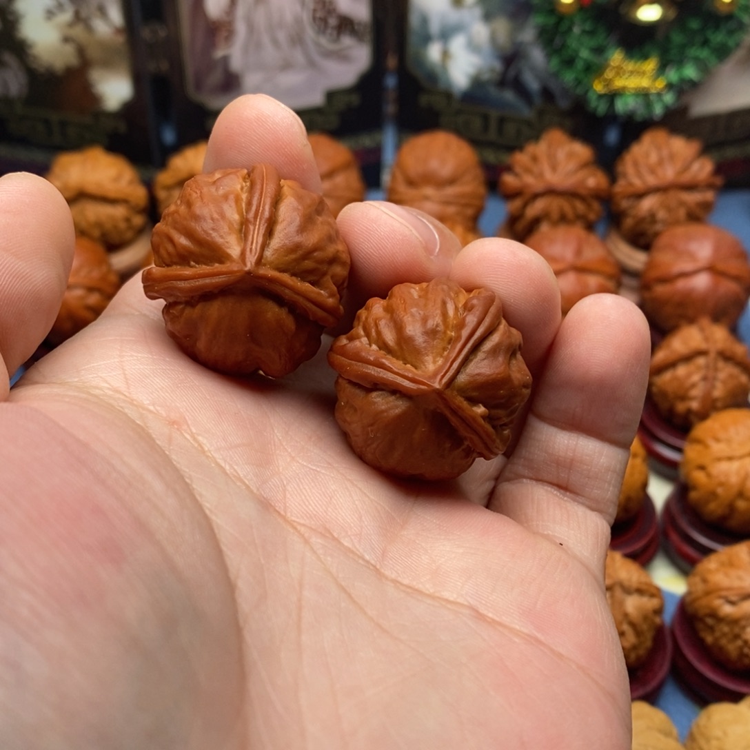 「***」文玩核桃把件手捻