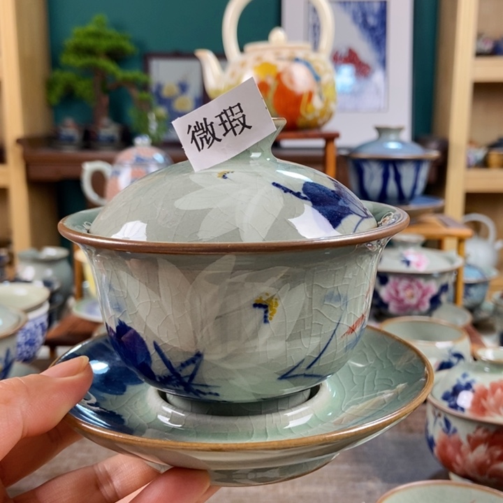 瓷片手工制作工艺精湛等特点