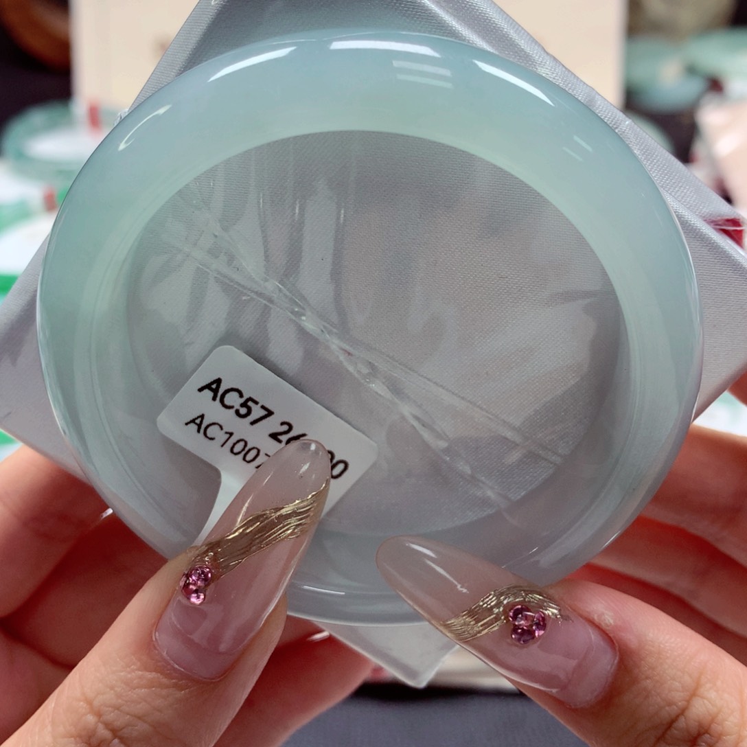 翡翠手镯未镶嵌22（31号）