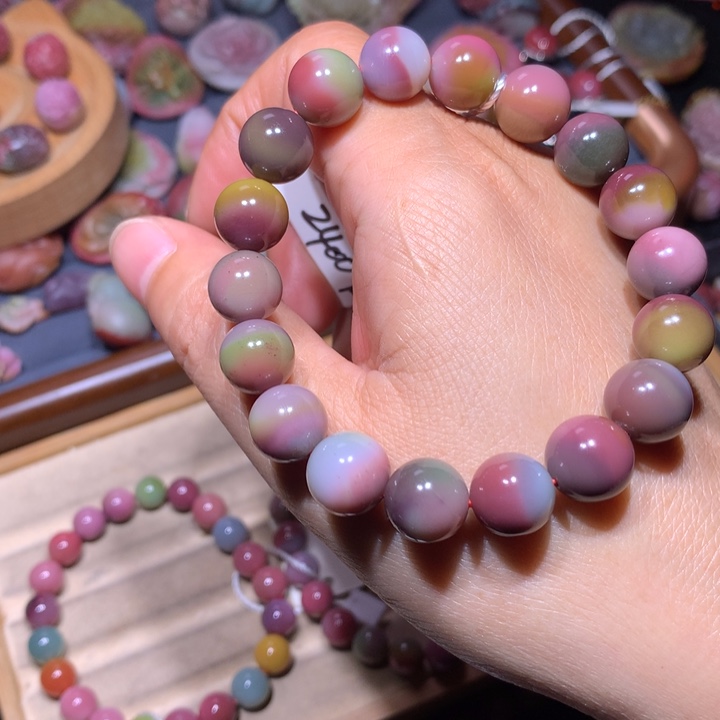 玛瑙/玉髓未镶嵌手链盐源玛瑙福利