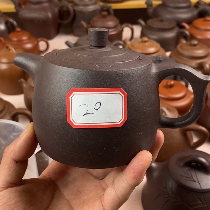 紫砂茶壶至**善天青井栏