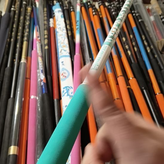 青衣抄网杆瑕疵3米