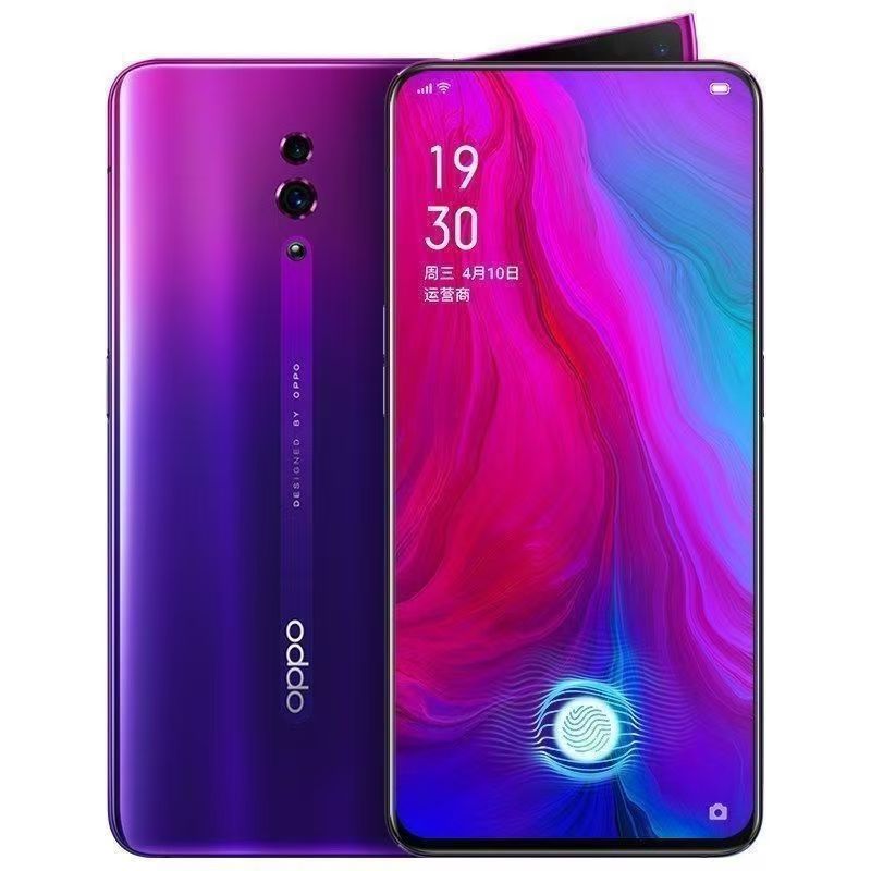 9新 OPPO Reno 升降摄像头骁龙710处理器NFC屏幕指纹4G便宜二手机