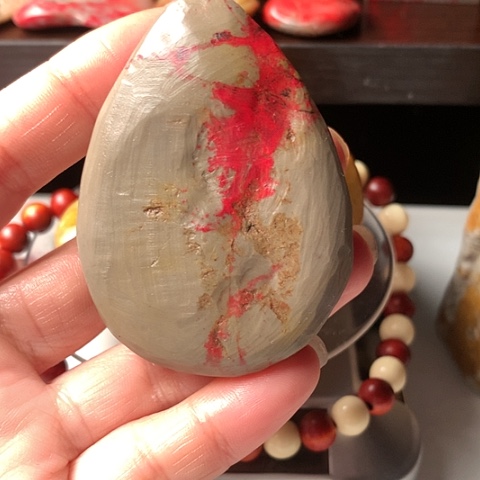 昌化石昌化鸡血石随形