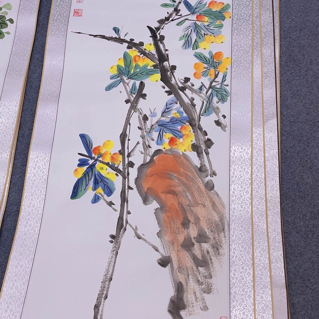 国画手绘作品欣赏等内容