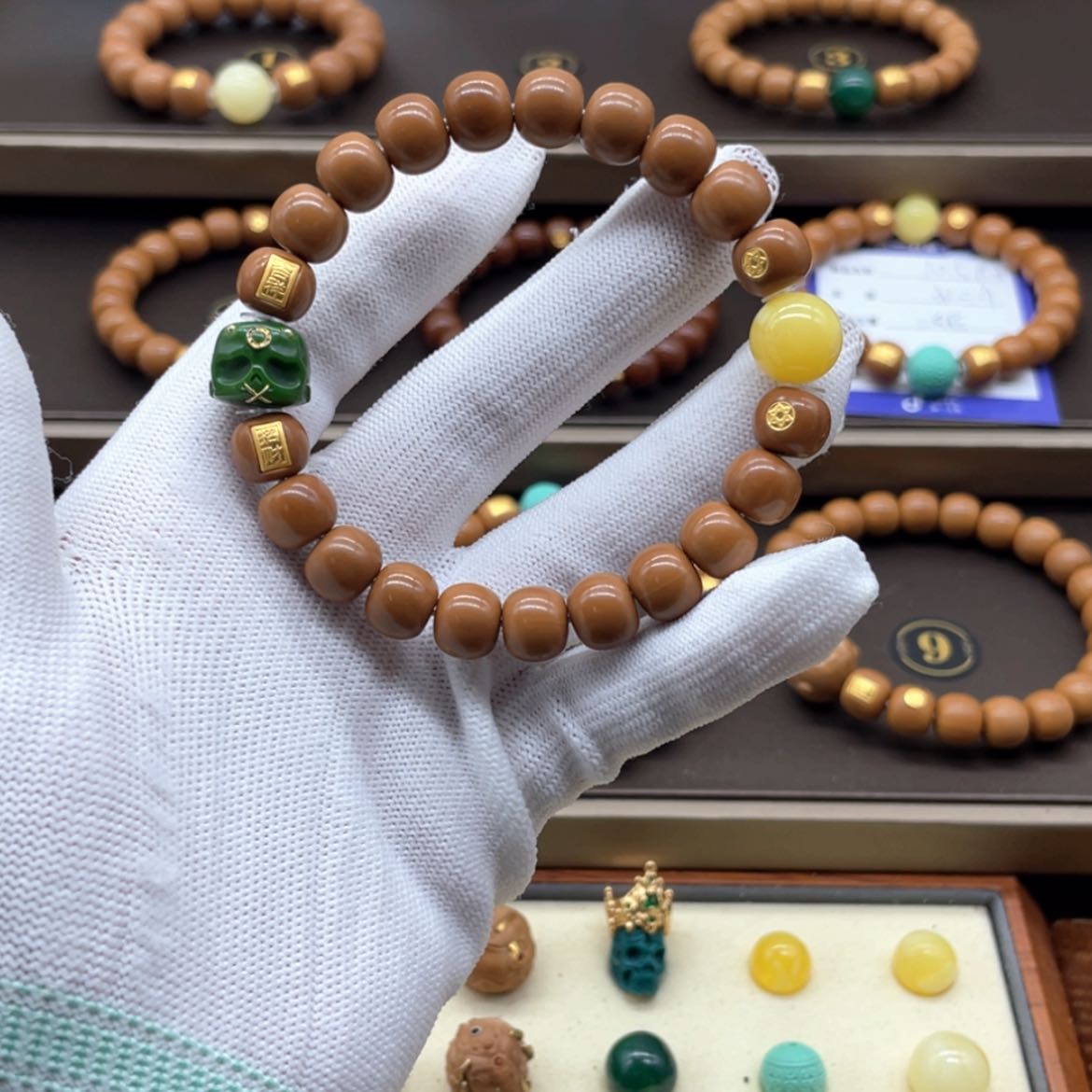 【闪购商品】猴头核桃手串3**6猴头