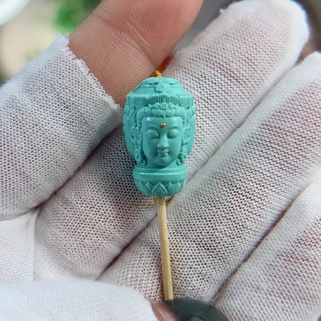 绿松石珠宝奇石未镶嵌