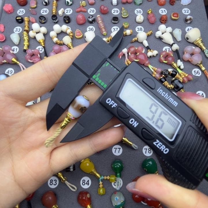 玛瑙/玉髓未镶嵌三通