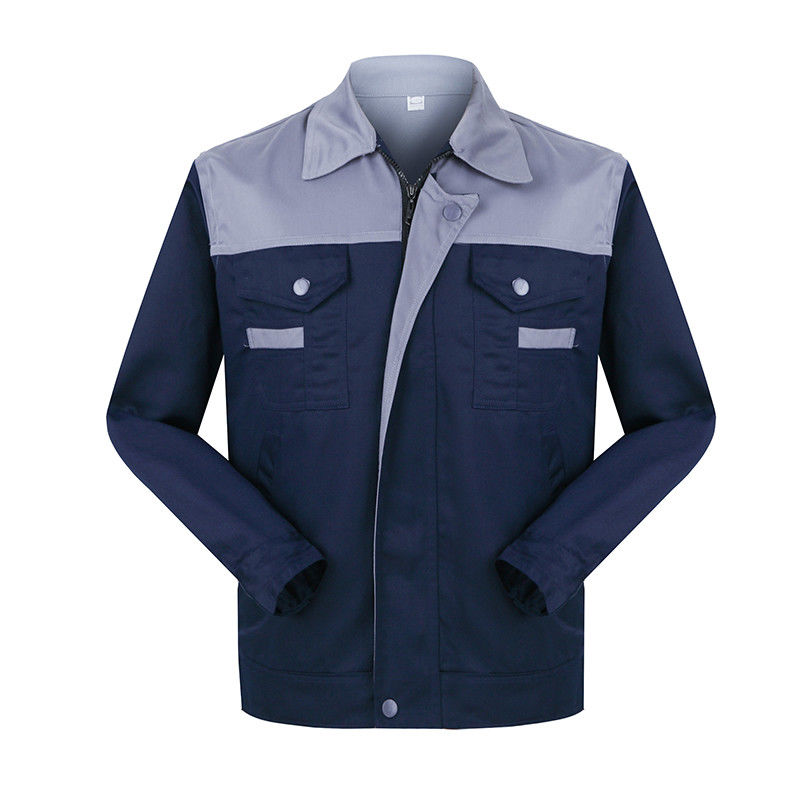 工作服男定制logo车间修工装春秋工厂工地劳保服长袖汽修男款男装