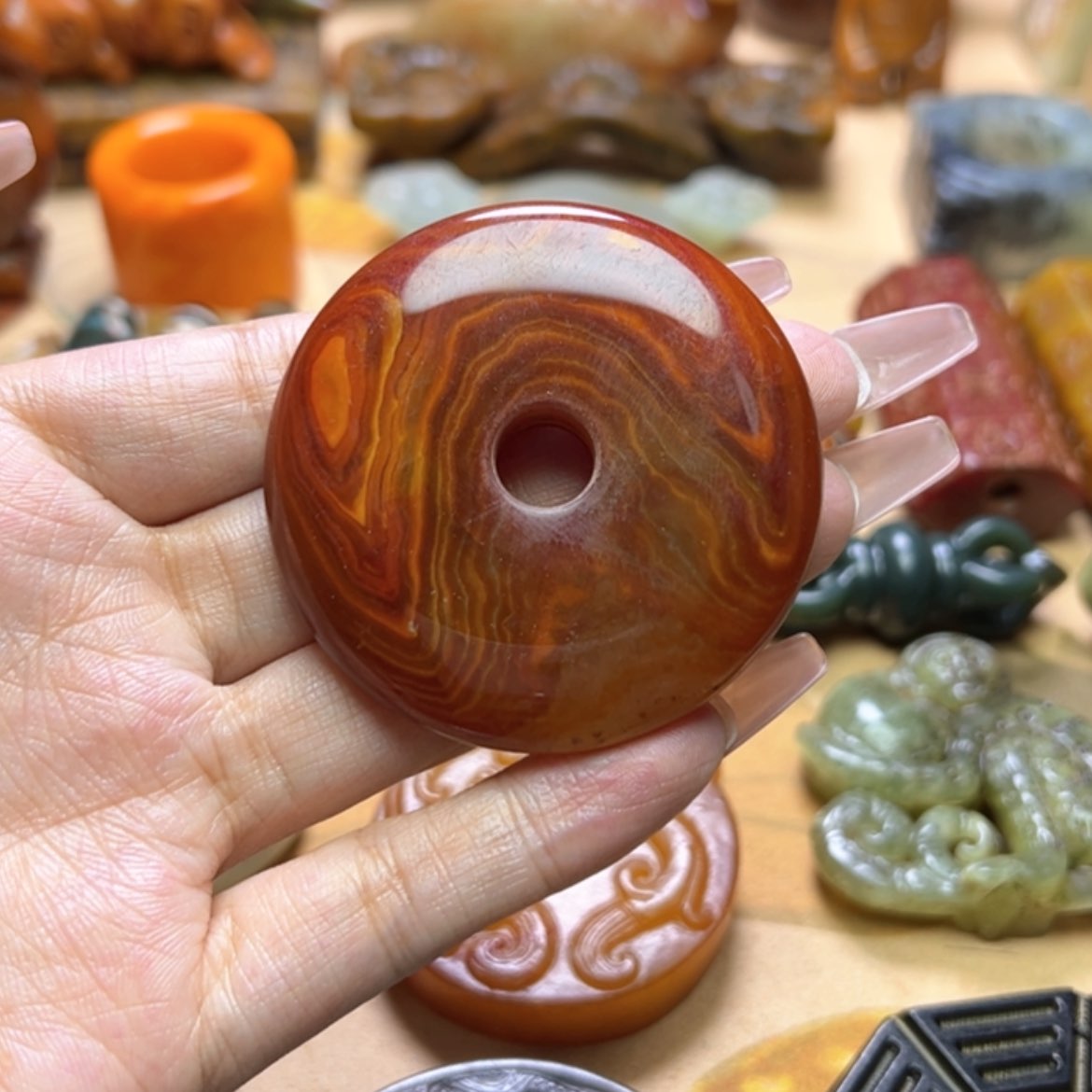 【闪购商品】玛瑙/玉髓颈饰未镶嵌