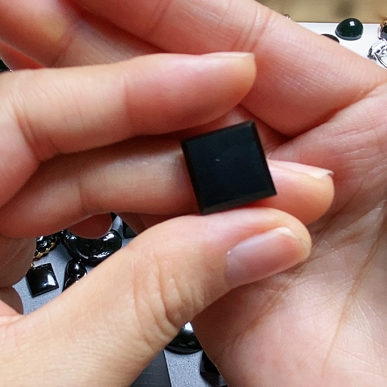 魚***飛翡翠未镶嵌戒指缅甸天然A货墨翠