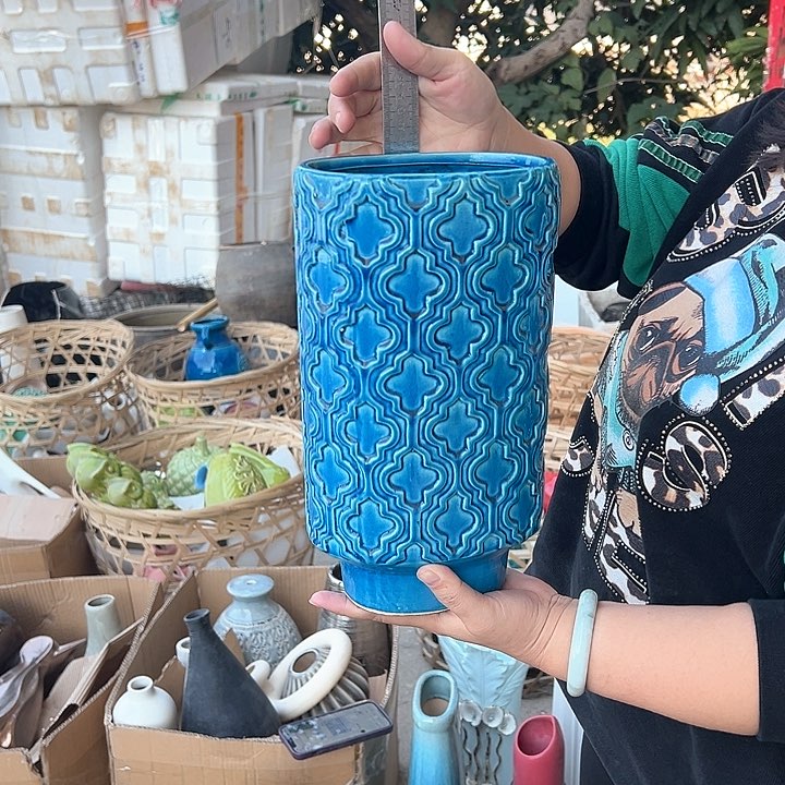 瓶高度30厘米口径15厘米微瑕捡漏