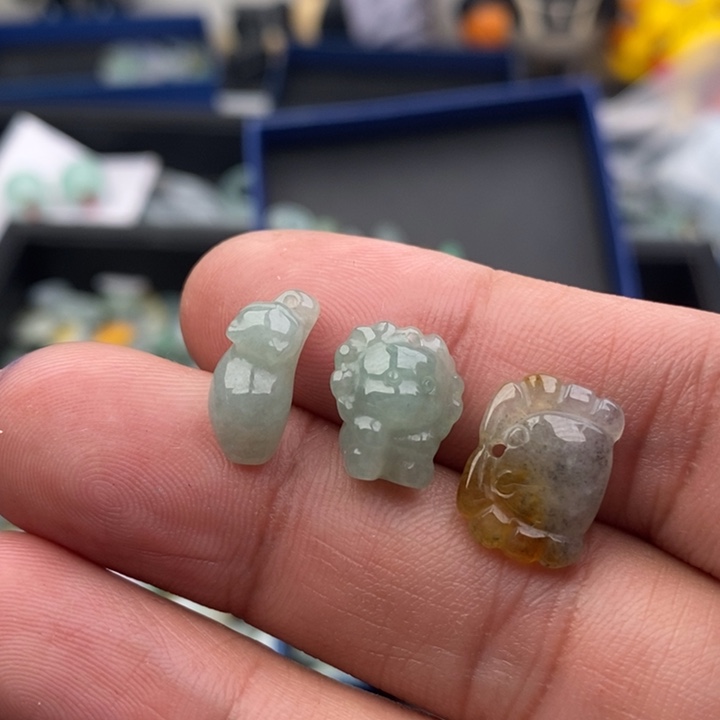 落***ღ翡翠未镶嵌吊坠(不含链)