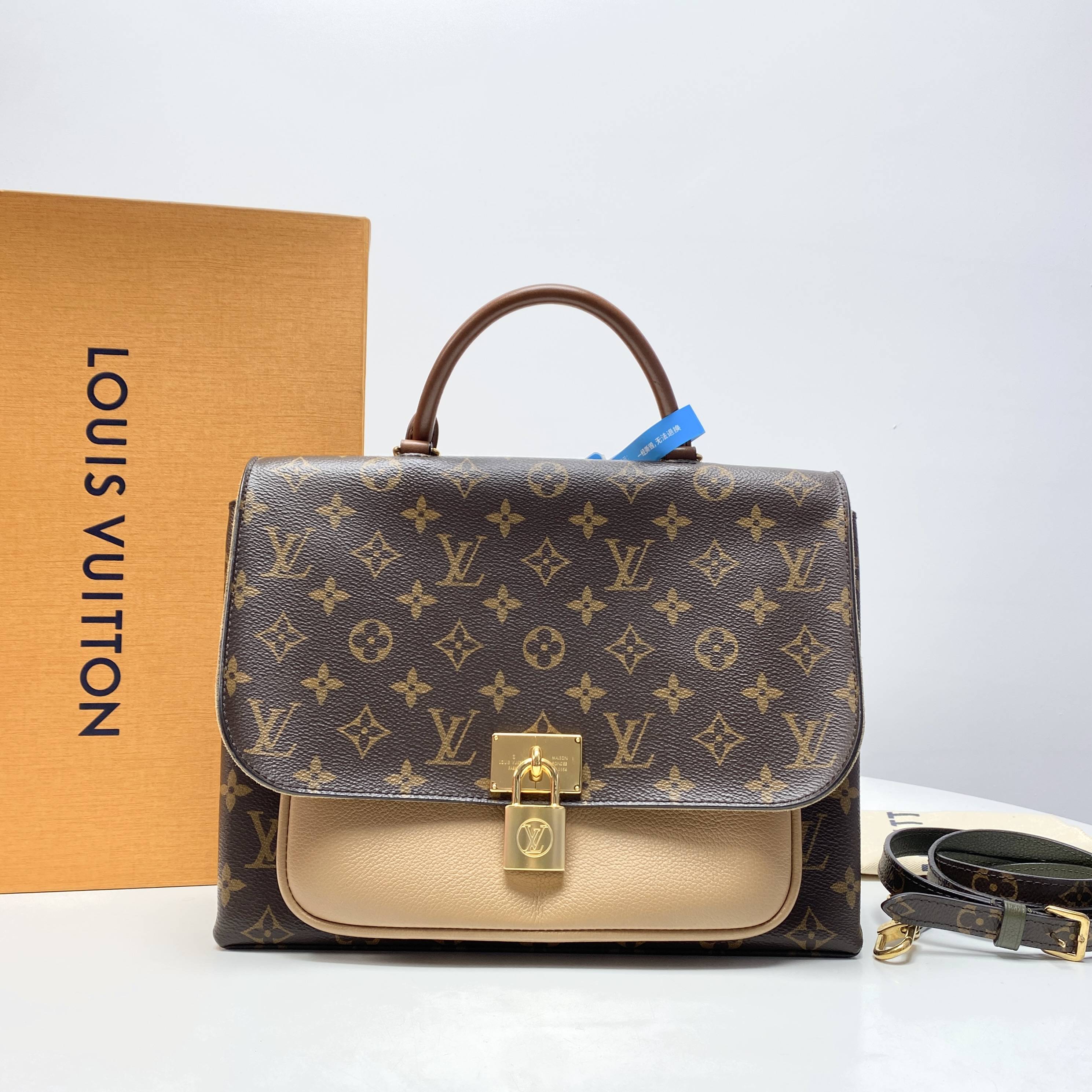 95新 LouisVuitton/路易威登 丁丁专属 老花焦糖邮差THHZ2610