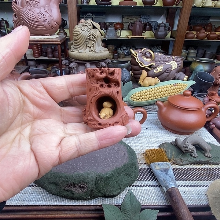 茶宠紫砂宜兴紫砂